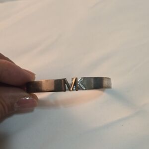 Michael Kors Two-Tone MK Bracelet